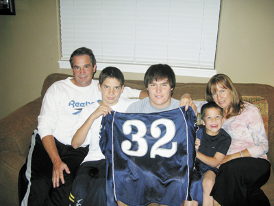 Cam Larson's family